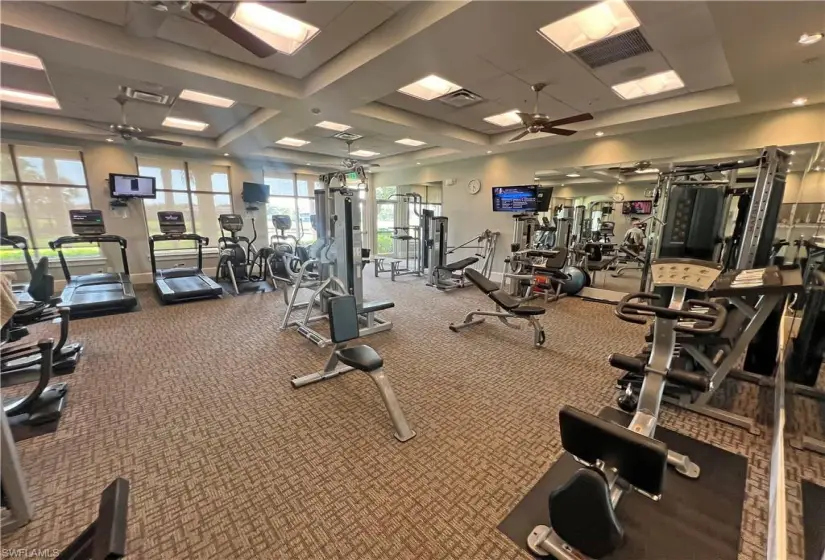 Clubhouse gym